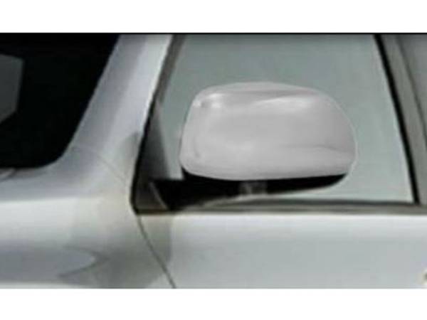 QAA - Toyota Sienna 2011-2020, 4-door, Minivan (2 piece Chrome Plated ABS plastic Mirror Cover Set Does NOT include Cut Out for turn signal ) MC28110 QAA