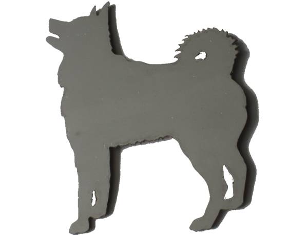 QAA - Universal Decal N/A, Fits ALL (2 piece Stainless Steel Husky Dog Universal Decal, each emblem is approximately 3.25"x3.75" ) SGR11013 QAA