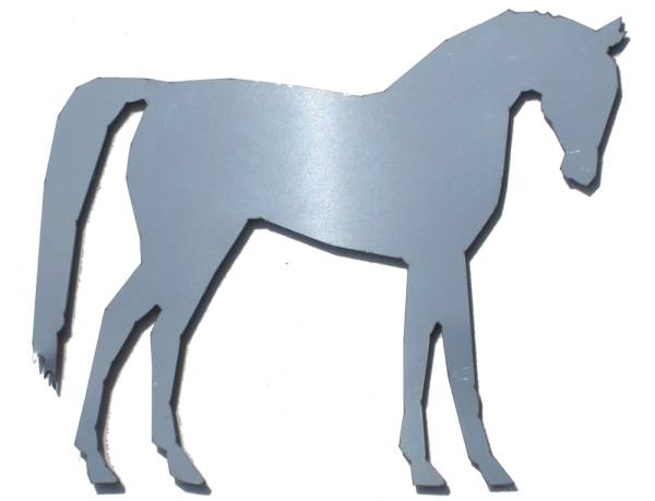 QAA - Universal Decal N/A, Fits ALL (2 piece Stainless Steel Horse Universal Decal, each emblem is approximately 4"x3" ) SGR11017 QAA