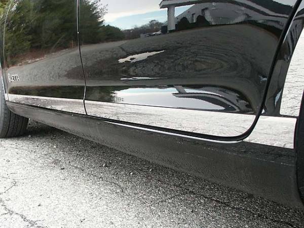 QAA - Volkswagen Jetta 2005-2010, 4-door, Sedan (8 piece Stainless Steel Rocker Panel Trim, Lower Kit 1.875" Width Spans from the bottom of the door UP to the specified width.) TH25665 QAA