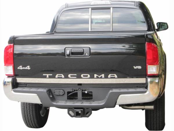 QAA - Toyota Tacoma 2016-2020, 4-door, Pickup Truck (1 piece Stainless Steel Tailgate Accent Trim 2" Width X 56.625" Length ) RT16175 QAA