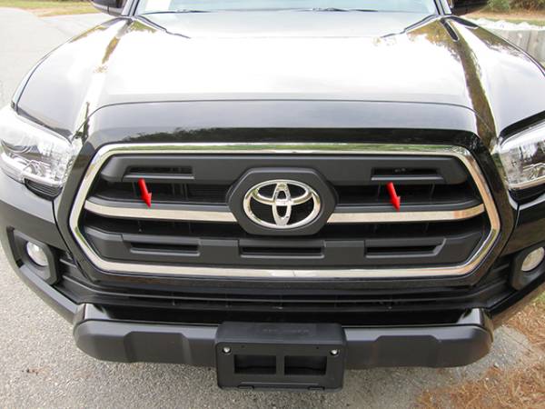 QAA - Toyota Tacoma 2016-2020, 4-door, Pickup Truck (2 piece Stainless Steel Front Grille Accent Trim ) SG16175 QAA