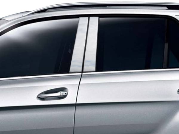 QAA - Mercedes GLE 2016-2019, 4-door, SUV (4 piece Stainless Steel Pillar Post Trim ) PP12065 QAA