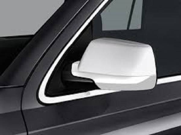 QAA - Chevrolet Tahoe 2015-2020, 4-door, SUV (2 piece Chrome Plated ABS plastic Mirror Cover Set Full ) MC55198 QAA