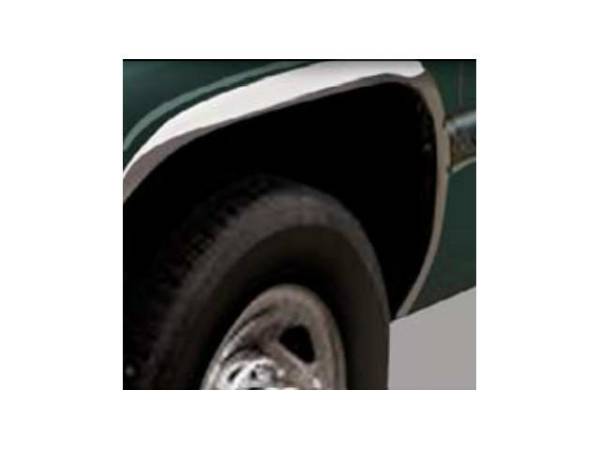 QAA - Dodge Ram 1994-2001, 2-door, 4-door, Pickup Truck, 1500, 2500 (4 piece Molded Stainless Steel Wheel Well Fender Trim Molding FULL LENGTH Clip on or screw in installation, Lock Tab and screws, hardware included.) WZ34921 QAA