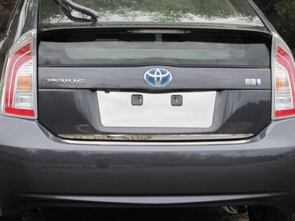 QAA - Toyota Prius 2010-2015, 4-door, Hatchback (1 piece Stainless Steel Rear Deck Trim, Trunk Lid Accent 1" Width ) RD10135 QAA