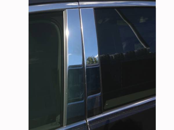QAA - Chrysler Pacifica 2017-2020, 4-door, Minivan (4 piece Stainless Steel Pillar Post Trim ) PP57750 QAA