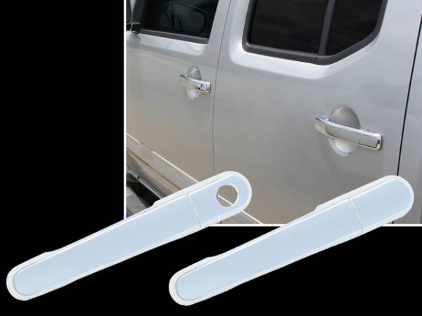 QAA - Nissan Pathfinder 2005-2012, 4-door, SUV (8 piece Chrome Plated ABS plastic Door Handle Cover Kit Does NOT include passenger key access ) DH25515 QAA