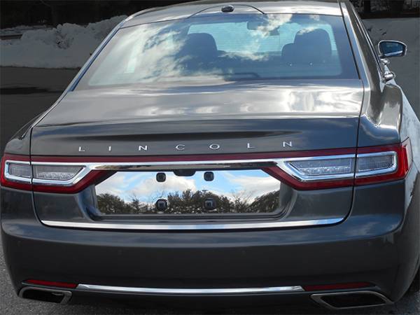 QAA - Lincoln Continental 2017-2020, 4-door, Sedan (1 piece Stainless Steel Rear Deck Trim, Trunk Lid Accent 0.625" Width ) RD57680 QAA