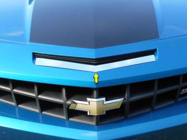 QAA - Chevrolet Camaro 2010-2015, 2-door, SS Model ONLY (1 piece Stainless Steel Front Grille Accent Trim ) SG50100 QAA