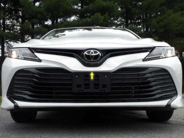 QAA - Toyota Camry 2018-2020, 4-door, Sedan, ONLY fits L, LE, XLE, L Hybrid, LE Hybrid, XLE Hybrid (1 piece Stainless Steel Front Grille Accent Trim ) SG18130 QAA