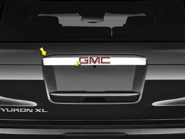 QAA - GMC Yukon 2015-2020, 4-door, SUV (2 piece Chrome Plated ABS plastic Upper Hatch Cover With Logo Cut Out ) LBP55295 QAA