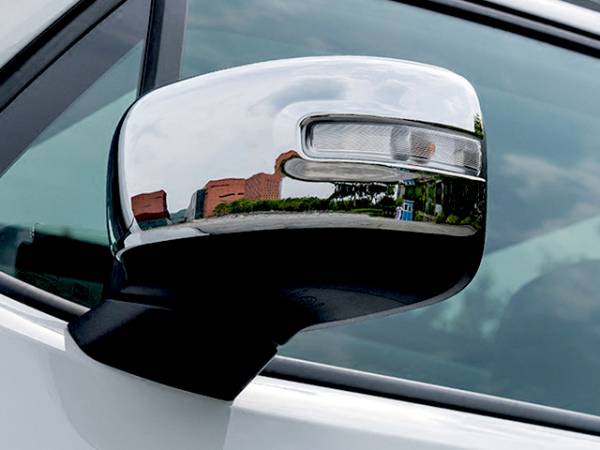 QAA - Jeep Renegade 2015-2020, 4-door, SUV (2 piece Chrome Plated ABS plastic Mirror Cover Set Includes turn signal cut out ) MC55071 QAA
