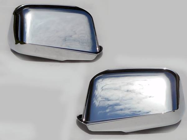 QAA - Lincoln MKX 2007-2011, 4-door, SUV (2 piece Chrome Plated ABS plastic Mirror Cover Set Full ) MC47361 QAA