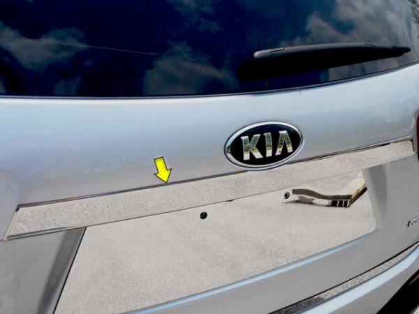 QAA - Kia Sorento 2016-2020, 4-door, SUV (1 piece Stainless Steel License Bar, Above plate accent Trim ) LB16820 QAA