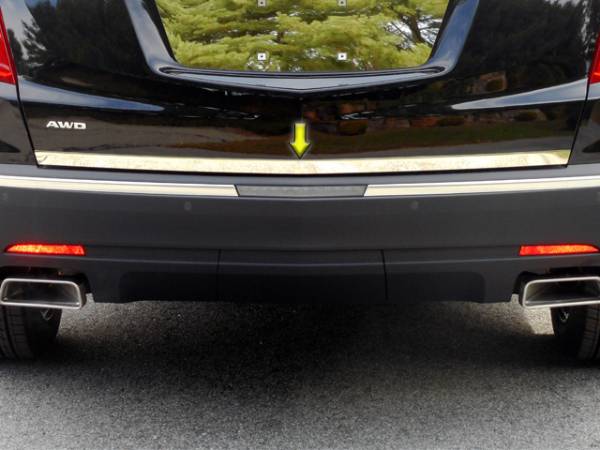 QAA - Cadillac XT5 2017-2020, 4-door, SUV (1 piece Stainless Steel Rear Deck Trim, Trunk Lid Accent 1.25" Width ) RD57260 QAA