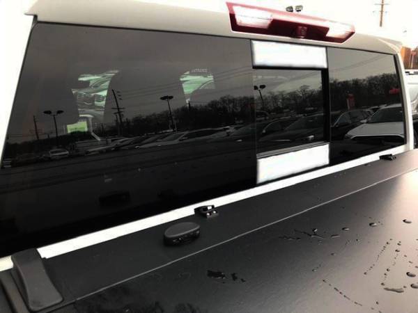 QAA - Chevrolet Silverado 2019-2020, 2-door, 4-door, Pickup Truck, w/ sliding rear window, 1500 (2 piece Stainless Steel Sliding Rear Window Trim Accents ) RW59170 QAA