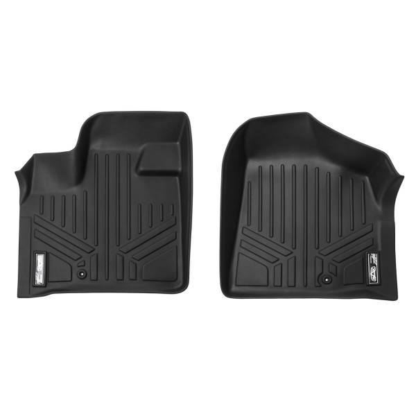 Maxliner USA - MAXLINER Custom Fit Floor Mats 1st Row Liner Set Black for 2008-2019 Dodge Grand Caravan / Chrysler Town & Country