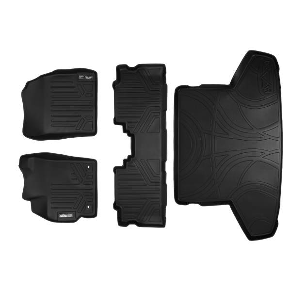 Maxliner USA - MAXLINER Custom Fit Floor Mats and Cargo Liner Set Black for 2012-2017 Toyota Prius V