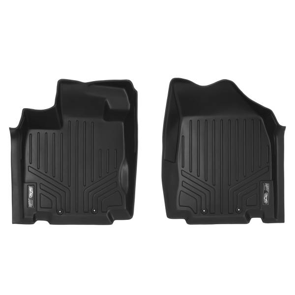 Maxliner USA - MAXLINER Custom Floor Mats 1st Row Liner Set Black for 2013-2019 Nissan Pathfinder / 2013 Infiniti JX35 / 2014-2019 QX60