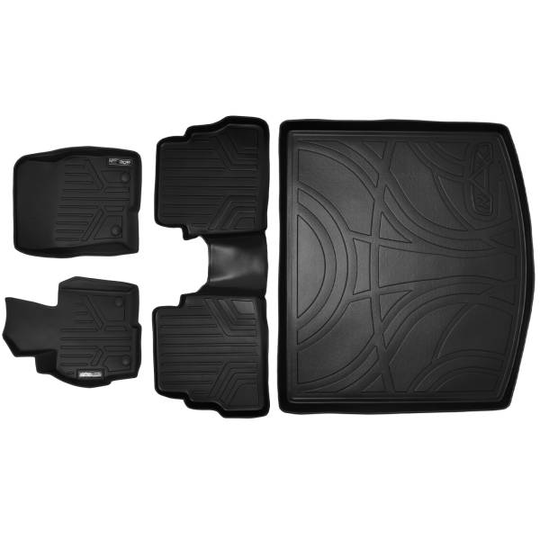 Maxliner USA - MAXLINER Custom Fit Floor Mats and Cargo Liner Set Black for 2013-2016 Mazda CX-5 - All Models