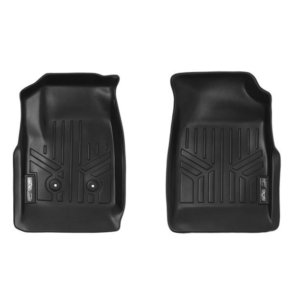 Maxliner USA - MAXLINER Custom Fit Floor Mats 1st Row Liner Set Black for 2015-2019 Chevy Colorado / GMC Canyon - All Models