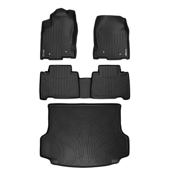 Maxliner USA - MAXLINER Custom Fit Floor Mats and Cargo Liner Set Black for 2015-2019 Lexus NX200t / NX300 / NX300h