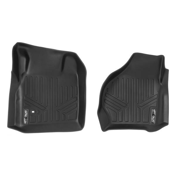 Maxliner USA - MAXLINER Floor Mats 1st Row Liner Set Black for 1999-2007 F-250/F-350/F-450 Super Duty (All Models) / 2000-2005 Excursion