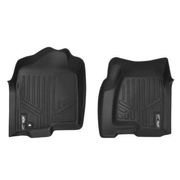 Maxliner USA - MAXLINER Floor Mats 1st Row Liner for 1999-2007 Silverado/Sierra 1500/2500/3500 / 2000-2006 Tahoe/Yukon/Suburban/Yukon XL