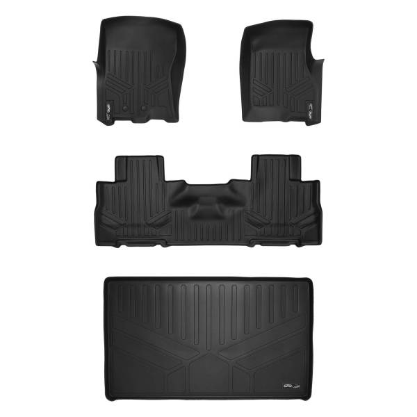 Maxliner USA - MAXLINER Floor Mats - Cargo Liner Set for 11-17 Expedition EL/Navigator L with 2nd Row Bucket Seats without Center Console