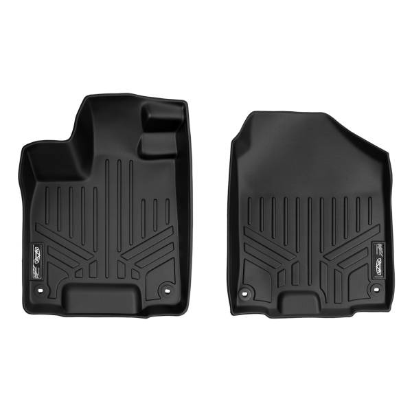 Maxliner USA - MAXLINER Custom Fit Floor Mats 1st Row Liner Set Black for 2016-2019 Honda Pilot