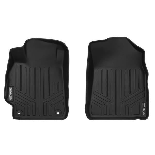 Maxliner USA - MAXLINER Custom Fit Floor Mats 1st Row Liner Set Black for 2015-2017 Toyota Camry (New Body Style)