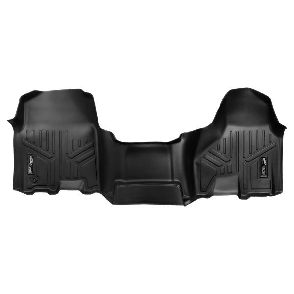 Maxliner USA - MAXLINER Floor Mats One Piece 1st Row Liner Black for 2009-12 Dodge Ram 1500 Crew Cab/2010-2012 2500/3500 Crew or Mega Cab