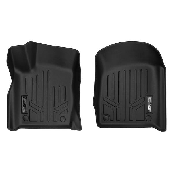 Maxliner USA - MAXLINER Custom Fit Floor Mats 1st Row Liner Set Black for 2016-2019 Jeep Grand Cherokee / Dodge Durango