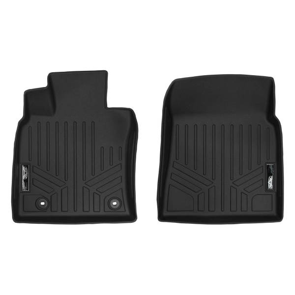 Maxliner USA - MAXLINER Custom Fit Floor Mats 1st Row Liner Set Black for 2018-2019 Toyota Camry Standard or Hybrid Models