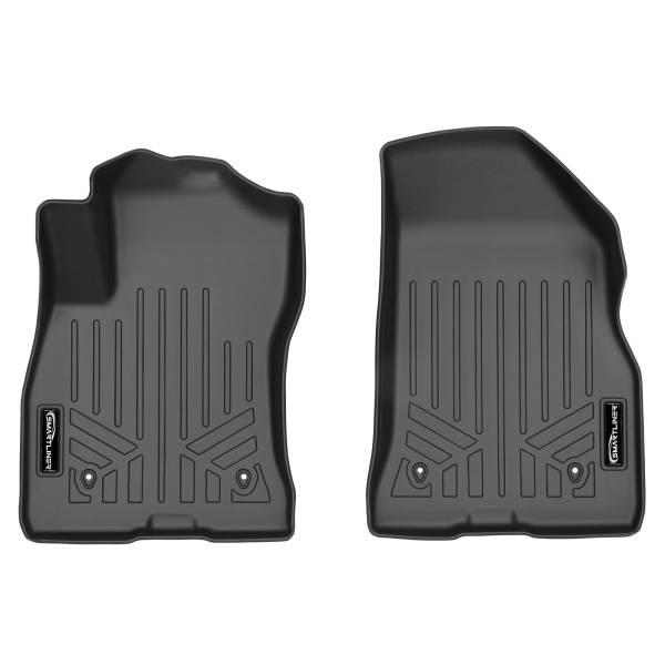 Maxliner USA - MAXLINER Custom Fit Floor Mats 1st Row Liner Set Black for 2015-2019 Ram ProMaster City