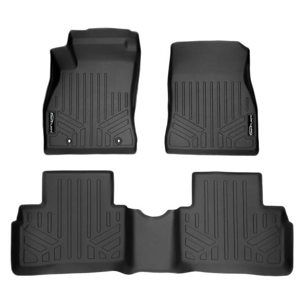 Maxliner USA - MAXLINER Custom Fit Floor Mats 2 Row Liner Set Black for 2011-2017 Nissan Juke