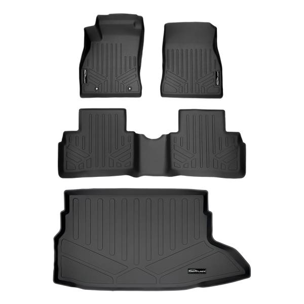 Maxliner USA - MAXLINER Custom Floor Mats and Cargo Liner Trunk Set Black for 2011-2017 Nissan Juke with or without Optional Subwoofer