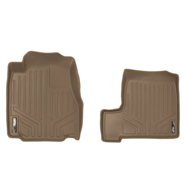 Maxliner USA - MAXLINER Custom Fit Floor Mats 1st Row Liner Set Tan for 2007-2011 Honda CR-V