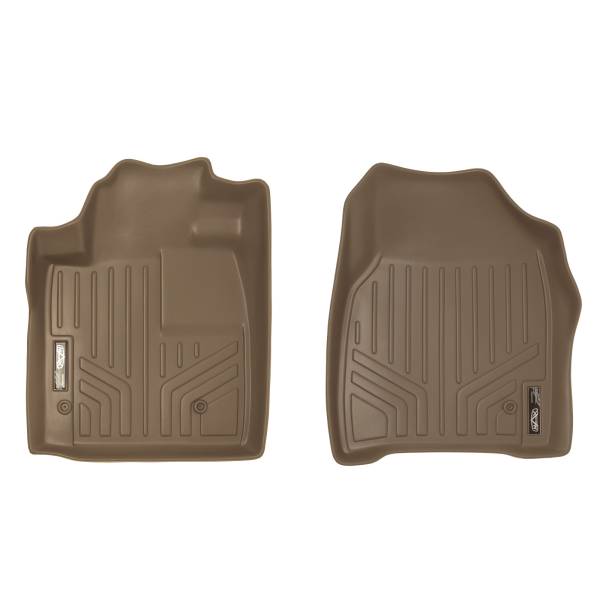 Maxliner USA - MAXLINER Custom Fit Floor Mats 1st Row Liner Set Tan for 2009-2015 Honda Pilot