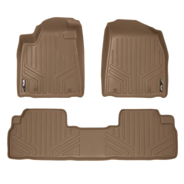 Maxliner USA - MAXLINER Custom Fit Floor Mats 2 Row Liner Set Tan for 2010-2012 Lexus RX350 / RX450h