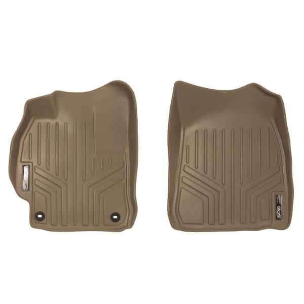 Maxliner USA - MAXLINER Custom Fit Floor Mats 1st Row Liner Set Tan for 2012-2015 Toyota Camry - All Models