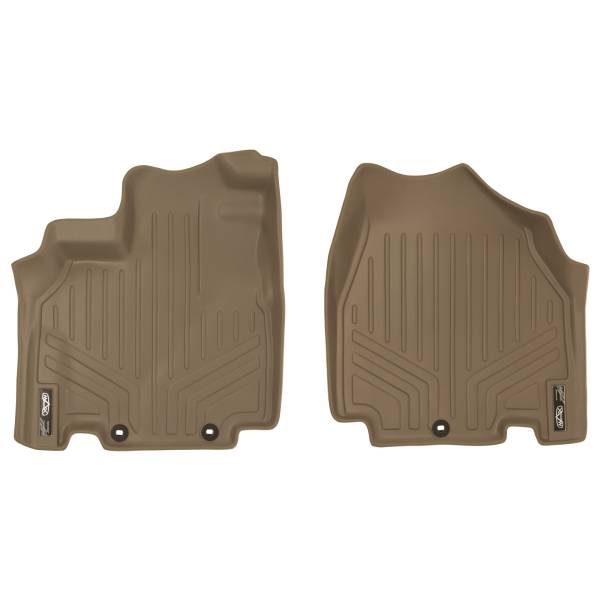 Maxliner USA - MAXLINER Custom Fit Floor Mats 1st Row Liner Set Tan for 2011-2017 Honda Odyssey - All Models