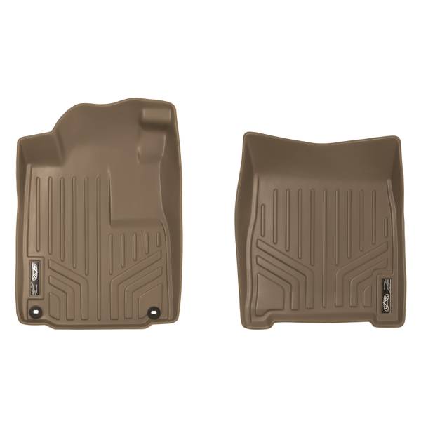 Maxliner USA - MAXLINER Custom Fit Floor Mats 1st Row Liner Set Tan for 2012-2016 Honda CR-V - All Models