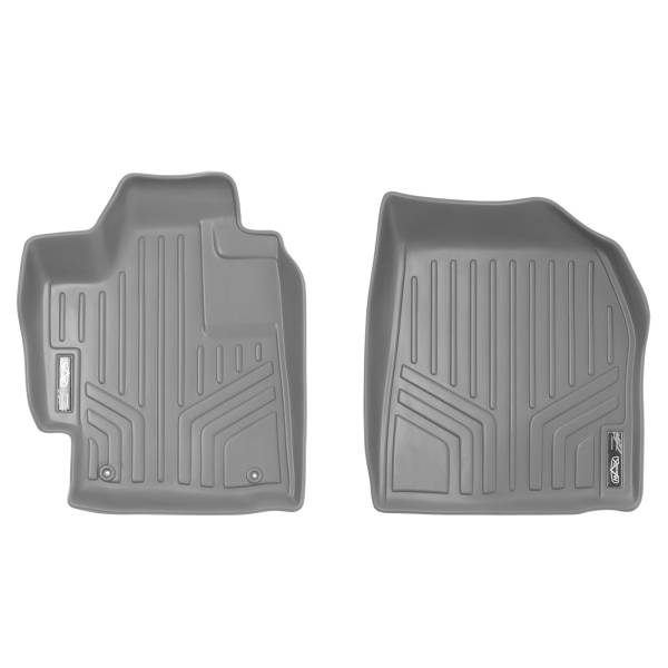 Maxliner USA - MAXLINER Custom Fit Floor Mats 1st Row Liner Set Grey for 2008-2013 Toyota Highlander Non Hybrid