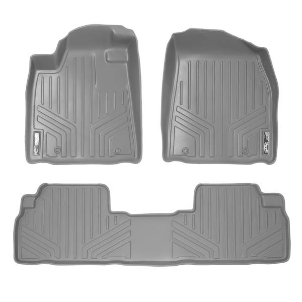 Maxliner USA - MAXLINER Custom Fit Floor Mats 2 Row Liner Set Grey for 2010-2012 Lexus RX350 / RX450h