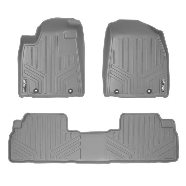 Maxliner USA - MAXLINER Custom Fit Floor Mats 2 Row Liner Set Grey for 2013-2015 Lexus RX350/RX450h