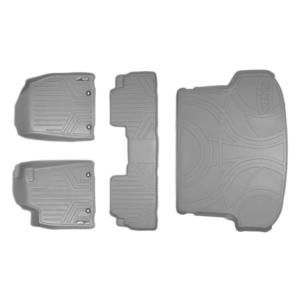 Maxliner USA - MAXLINER Custom Fit Floor Mats 2 Rows and Cargo Liner Set Grey for 2013-2015 Lexus RX350/RX450h