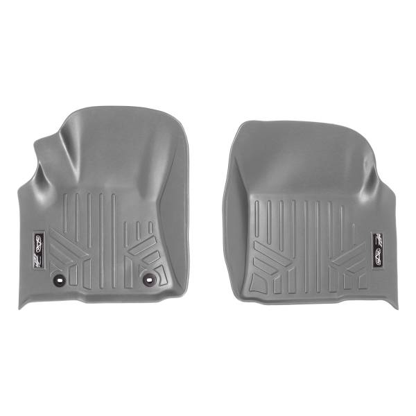 Maxliner USA - MAXLINER Custom Fit Floor Mats 1st Row Liner Set Grey for 2015-2018 Hilux REVO