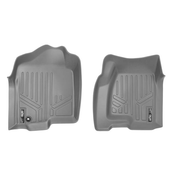 Maxliner USA - MAXLINER Floor Mats Liner Grey for 1999-2007 Silverado/Sierra 1500/2500/3500 / 2000-2006 Tahoe/Yukon/Suburban/Yukon XL